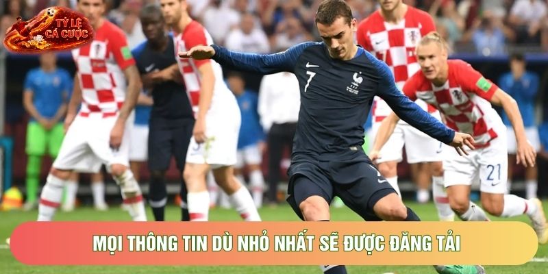 Mọi thông tin dù nhỏ nhất sẽ được đăng tải