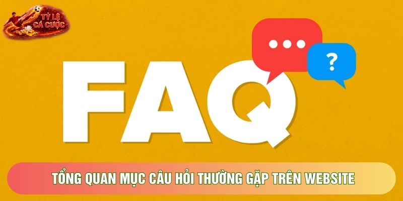 Tổng quan mục câu hỏi thường gặp trên website Tổng quan mục câu hỏi thường gặp trên website