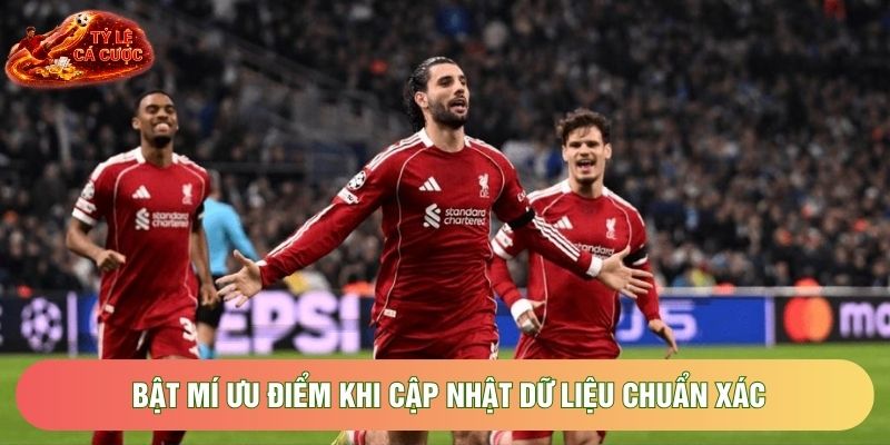 Bật mí ưu điểm khi cập nhật dữ liệu chuẩn xác